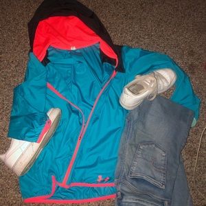 Neon windbreaker!